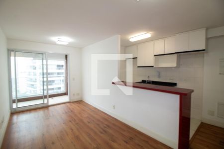 Sala de apartamento à venda com 1 quarto, 51m² em Campo Belo, São Paulo