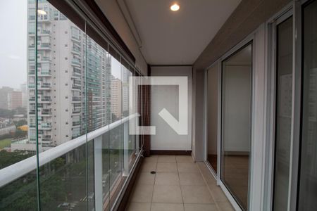 Varanda de apartamento à venda com 1 quarto, 51m² em Campo Belo, São Paulo