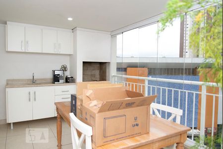 Varanda gourmet de apartamento para alugar com 3 quartos, 106m² em Chácara Califórnia , São Paulo