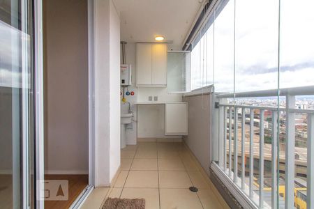 varanda de apartamento para alugar com 2 quartos, 55m² em Brás, São Paulo