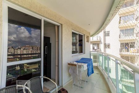 Varanda da Sala de apartamento à venda com 2 quartos, 66m² em Todos Os Santos, Rio de Janeiro