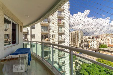 Varanda da Sala de apartamento à venda com 2 quartos, 66m² em Todos Os Santos, Rio de Janeiro