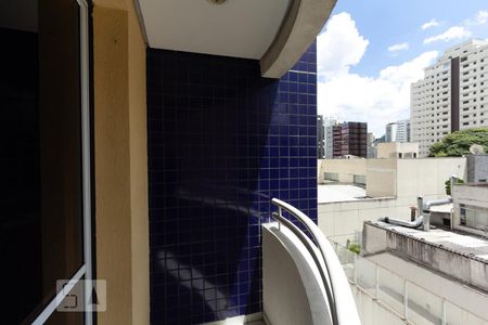 Varanda de apartamento à venda com 1 quarto, 50m² em Indianópolis, São Paulo