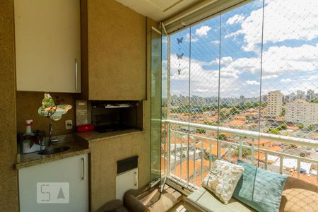 Varanda de apartamento para alugar com 3 quartos, 83m² em Vila Santo Estefano, São Paulo