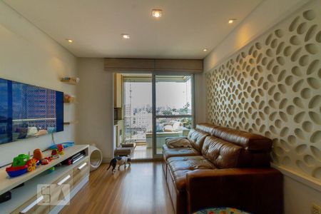 Sala de Estar de apartamento para alugar com 3 quartos, 83m² em Vila Santo Estefano, São Paulo