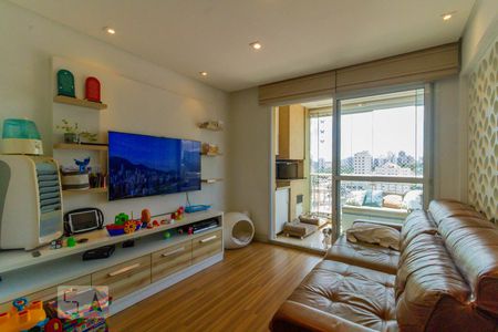 Sala de Estar de apartamento para alugar com 3 quartos, 83m² em Vila Santo Estefano, São Paulo