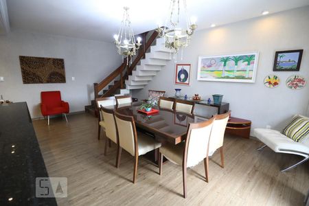 Sala vários ambientes - 1° Andar de apartamento para alugar com 4 quartos, 330m² em Aparecida, Santos