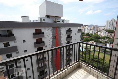 Vista da Varanda do 1°Andar de apartamento para alugar com 4 quartos, 330m² em Aparecida, Santos