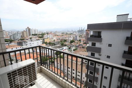 Vista da varanda do 1°Andar de apartamento para alugar com 4 quartos, 330m² em Aparecida, Santos