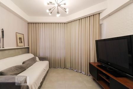 Sala de apartamento para alugar com 2 quartos, 60m² em Vila Nova Conceição, São Paulo