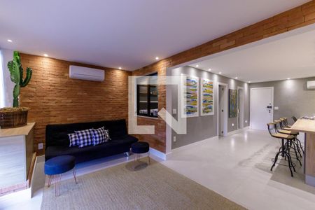 Sala 2 de apartamento à venda com 1 quarto, 62m² em Barra da Tijuca, Rio de Janeiro