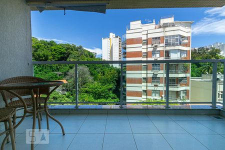 Varanda da Sala de apartamento à venda com 1 quarto, 50m² em Boa Viagem, Niterói