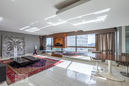 Sala de apartamento à venda com 4 quartos, 178m² em Petrópolis, Porto Alegre