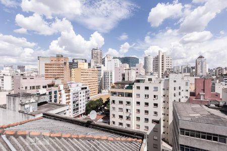 Vista de kitnet/studio para alugar com 1 quarto, 30m² em República, São Paulo