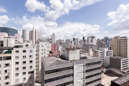 Vista de kitnet/studio para alugar com 1 quarto, 30m² em República, São Paulo