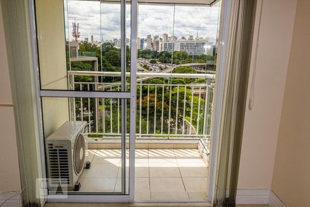 Varanda da Sala de apartamento para alugar com 2 quartos, 57m² em Vila Clementino, São Paulo