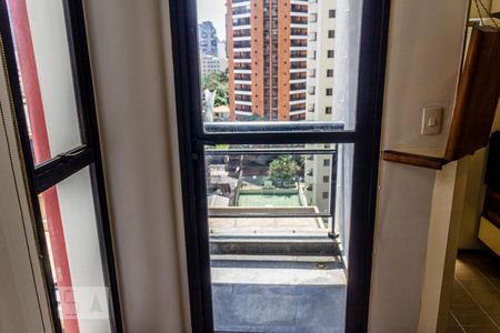 varanda de apartamento à venda com 1 quarto, 35m² em Vila Nova Conceição, São Paulo