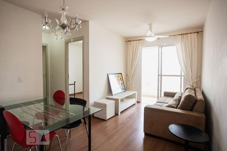 Sala de apartamento para alugar com 2 quartos, 56m² em Parque Reboucas, São Paulo