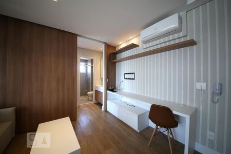 Sala de apartamento à venda com 1 quarto, 41m² em Cidade Monções, São Paulo