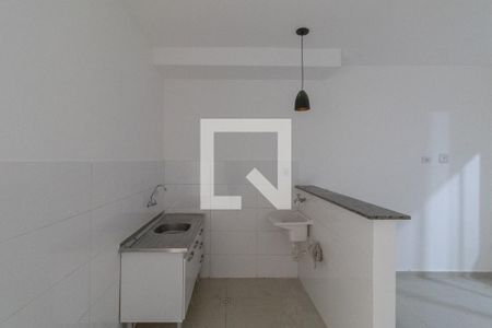 Sala e Cozinha de apartamento para alugar com 1 quarto, 30m² em Parque Císper, São Paulo