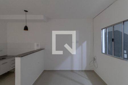 Sala e Cozinha de apartamento para alugar com 1 quarto, 30m² em Parque Císper, São Paulo