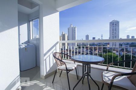 Sacada de apartamento para alugar com 1 quarto, 48m² em Setor Bueno, Goiânia