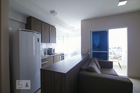 Cozinha de apartamento para alugar com 1 quarto, 48m² em Setor Bueno, Goiânia