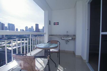 Sacada de apartamento para alugar com 1 quarto, 48m² em Setor Bueno, Goiânia