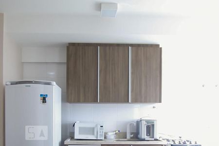 Detalhe da Cozinha - Armários de apartamento para alugar com 1 quarto, 48m² em Setor Bueno, Goiânia