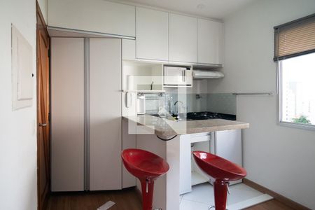 Sala/Cozinha de apartamento para alugar com 1 quarto, 24m² em Consolação, São Paulo
