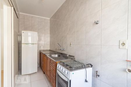 Cozinha e Área de Serviço de apartamento para alugar com 1 quarto, 50m² em Cristo Redentor, Porto Alegre