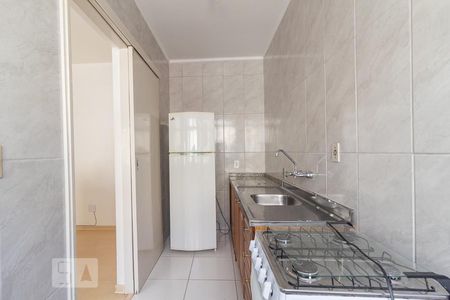 Cozinha e Área de Serviço de apartamento para alugar com 1 quarto, 50m² em Cristo Redentor, Porto Alegre