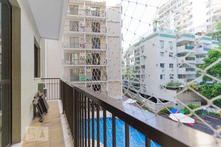 Varanda da Sala de apartamento para alugar com 2 quartos, 75m² em Jardim Botânico, Rio de Janeiro