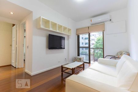 Sala de Estar de apartamento para alugar com 2 quartos, 75m² em Jardim Botânico, Rio de Janeiro