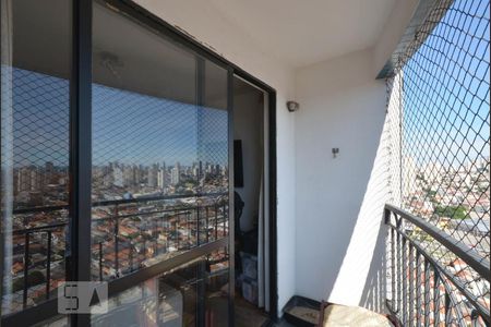 Varanda da Sala de apartamento à venda com 3 quartos, 75m² em Vila Moinho Velho, São Paulo