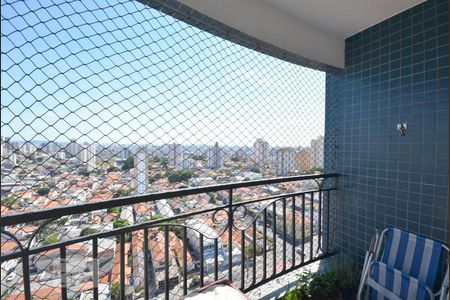 Varanda da Sala de apartamento à venda com 3 quartos, 75m² em Vila Moinho Velho, São Paulo