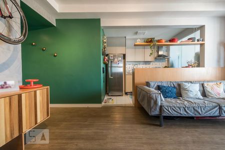 Sala de apartamento à venda com 2 quartos, 67m² em Brooklin Paulista, São Paulo