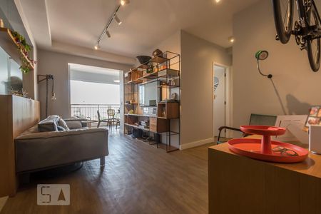 Sala de apartamento à venda com 2 quartos, 67m² em Brooklin Paulista, São Paulo