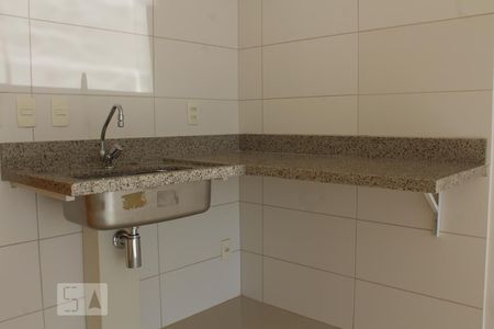 Cozinha de apartamento para alugar com 1 quarto, 36m² em Norte (águas Claras), Brasília