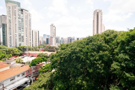 Sala - Vista de apartamento à venda com 2 quartos, 65m² em Brooklin, São Paulo