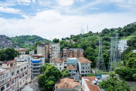 Vista da Sala de apartamento para alugar com 2 quartos, 80m² em Rio Comprido, Rio de Janeiro