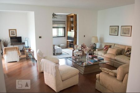 Sala de apartamento à venda com 3 quartos, 125m² em Jardim Ampliação, São Paulo