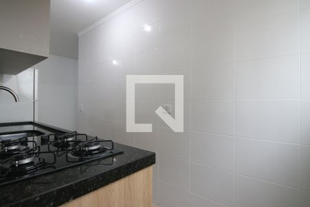 Cozinha de apartamento para alugar com 1 quarto, 35m² em Vila Guilhermina, São Paulo