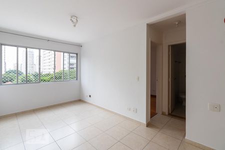 Sala de apartamento para alugar com 1 quarto, 42m² em Indianópolis, São Paulo