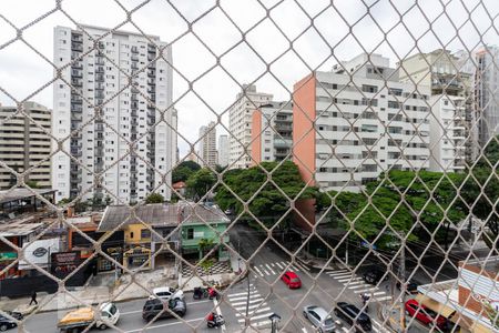 Vista de apartamento para alugar com 1 quarto, 42m² em Indianópolis, São Paulo