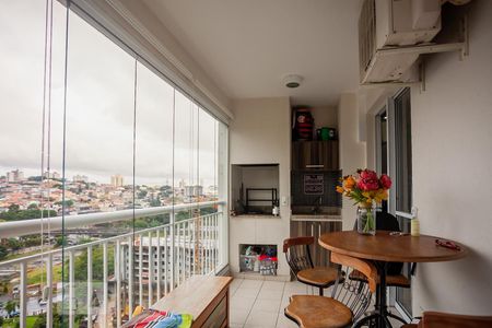 Varanda Gourmet de apartamento à venda com 3 quartos, 95m² em Vila Andrade, São Paulo