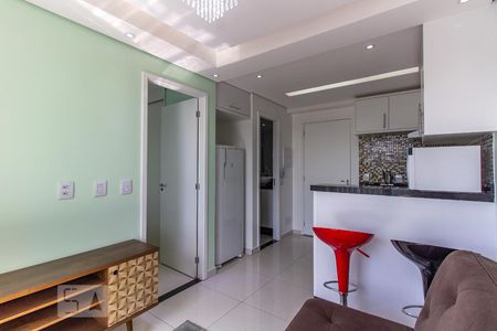 Sala de apartamento para alugar com 1 quarto, 42m² em Belém, São Paulo