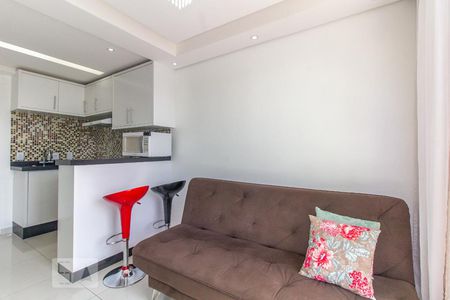 Sala de apartamento para alugar com 1 quarto, 42m² em Belém, São Paulo