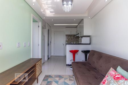 Sala de apartamento para alugar com 1 quarto, 42m² em Belém, São Paulo