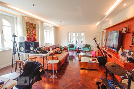 Sala de Estar de apartamento à venda com 4 quartos, 365m² em Flamengo, Rio de Janeiro